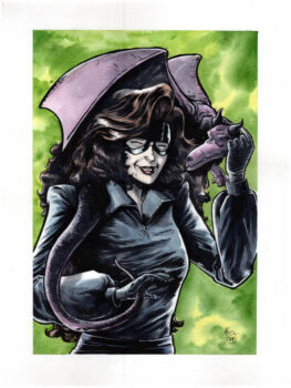 Kitty Pryde & Lockheed from X-Men