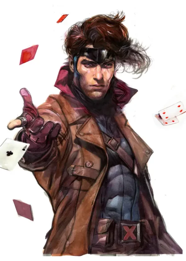 Gambit print by Berto Martinez